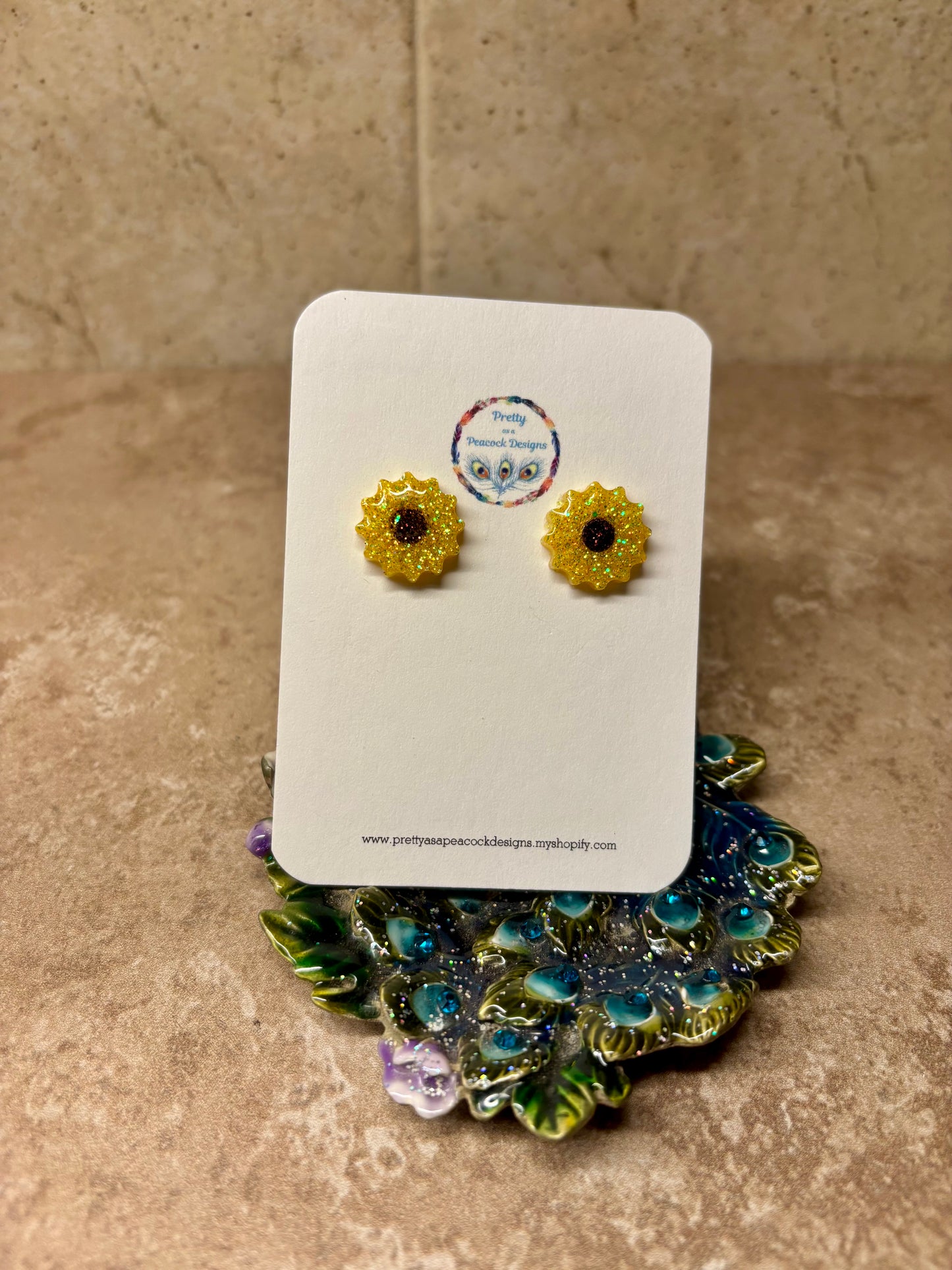 Sunflower Studs
