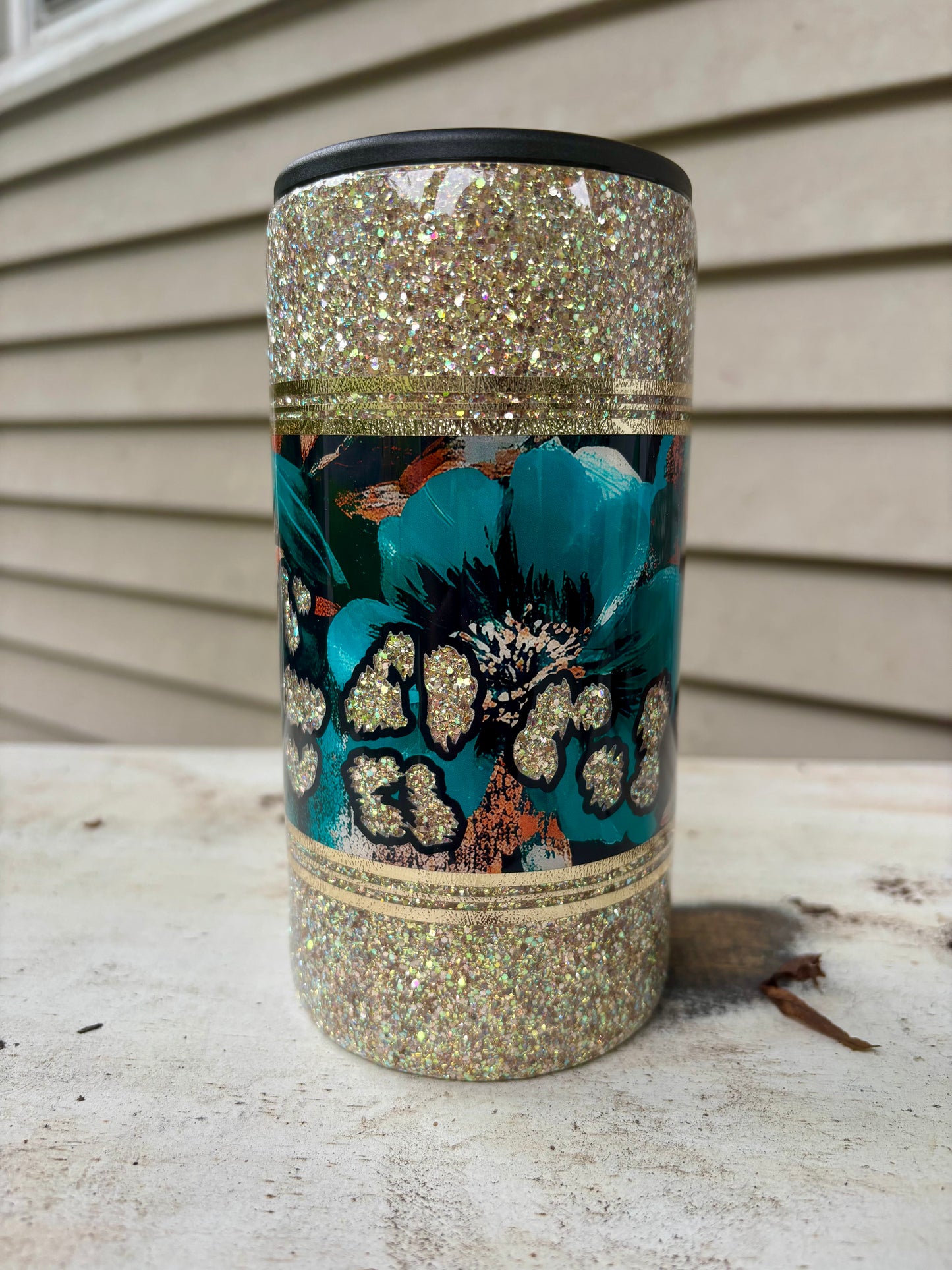 Golden Leopard Tumbler