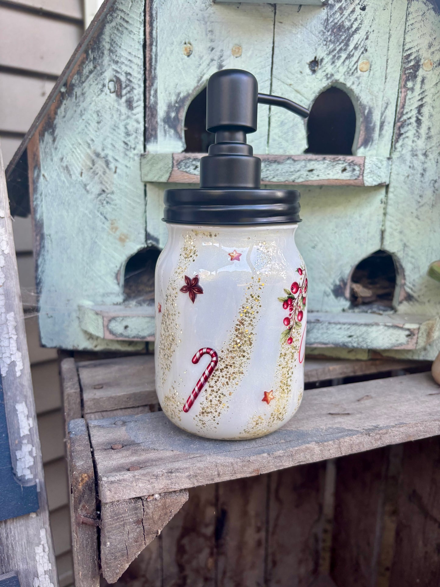 Christmas Soap/Lotion Dispenser