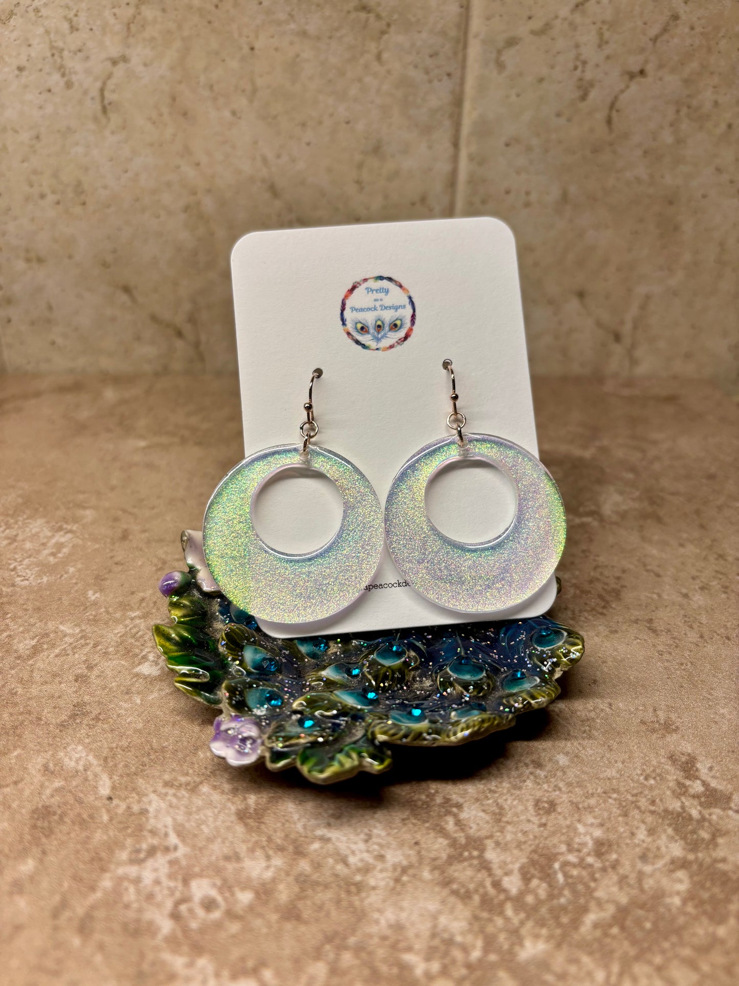 Circle Dangle Earrings