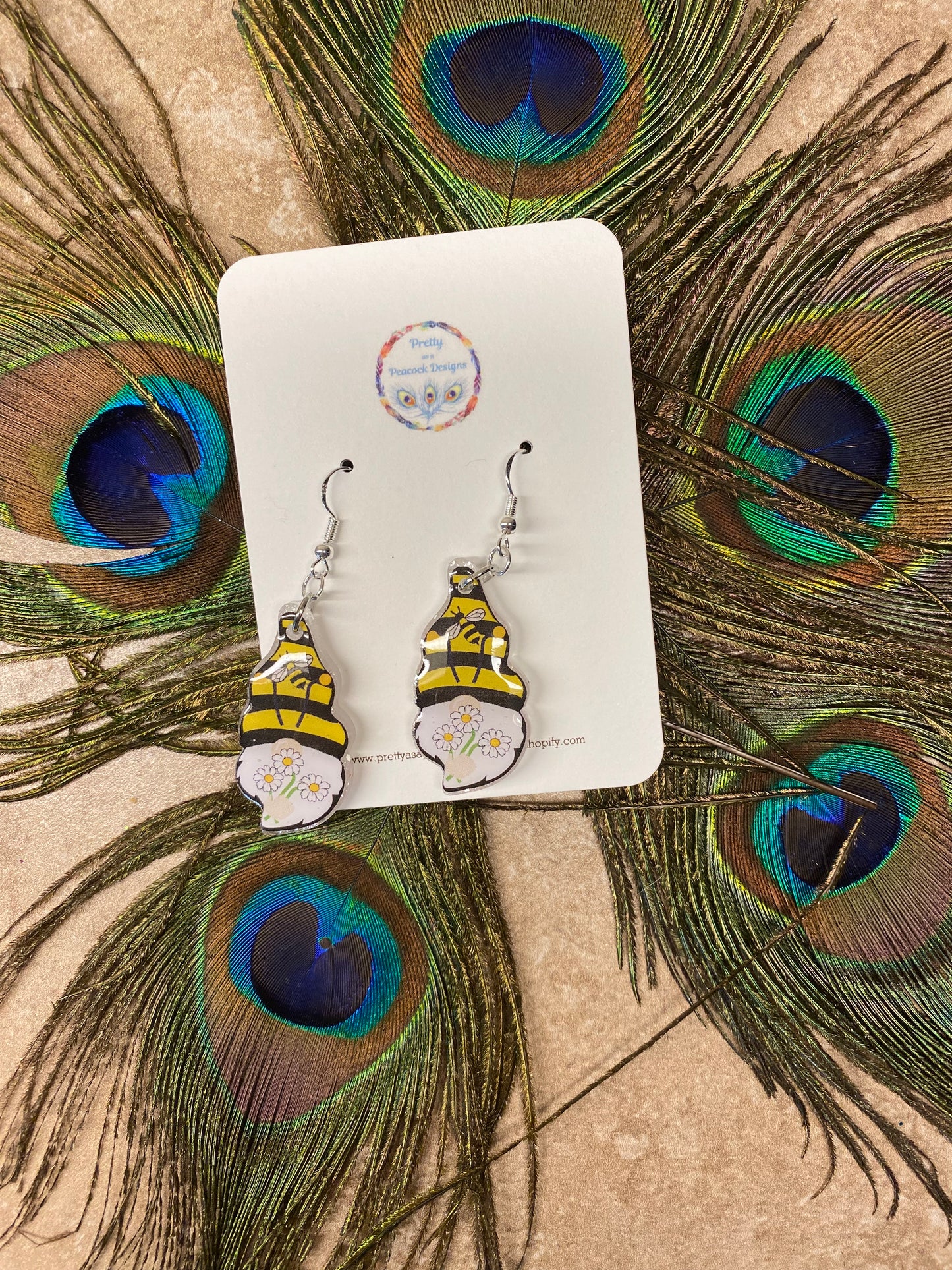 Bee Gnome earrings