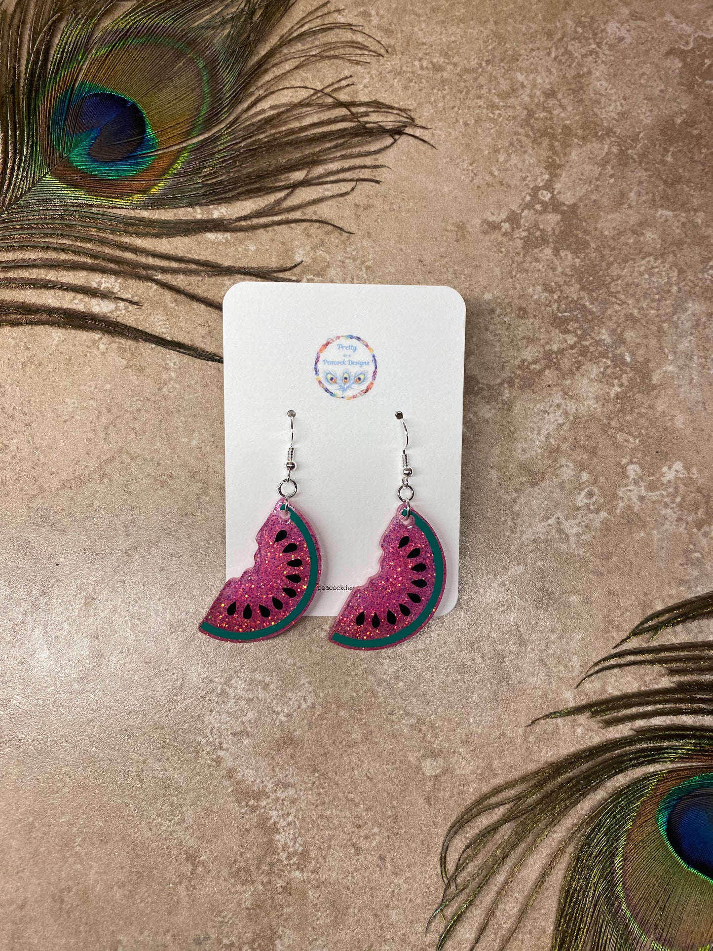 Watermelon Earrings