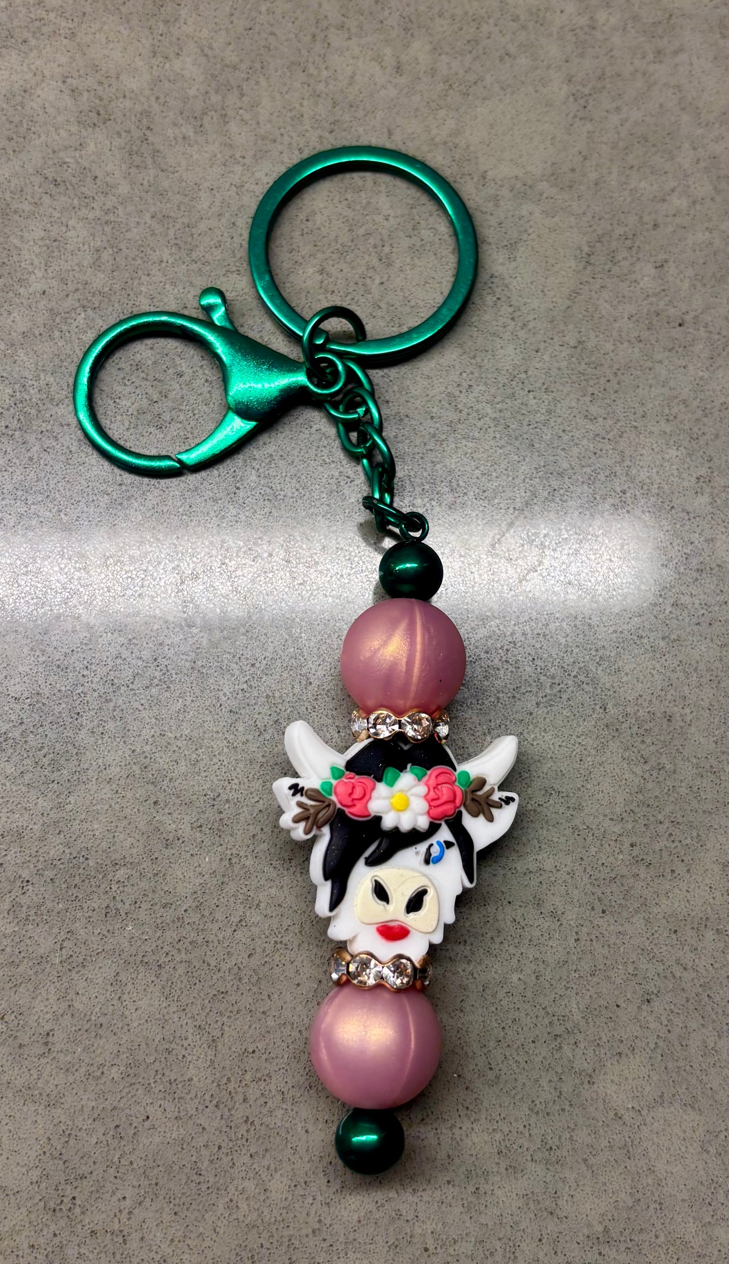 Highland Cow Keychain