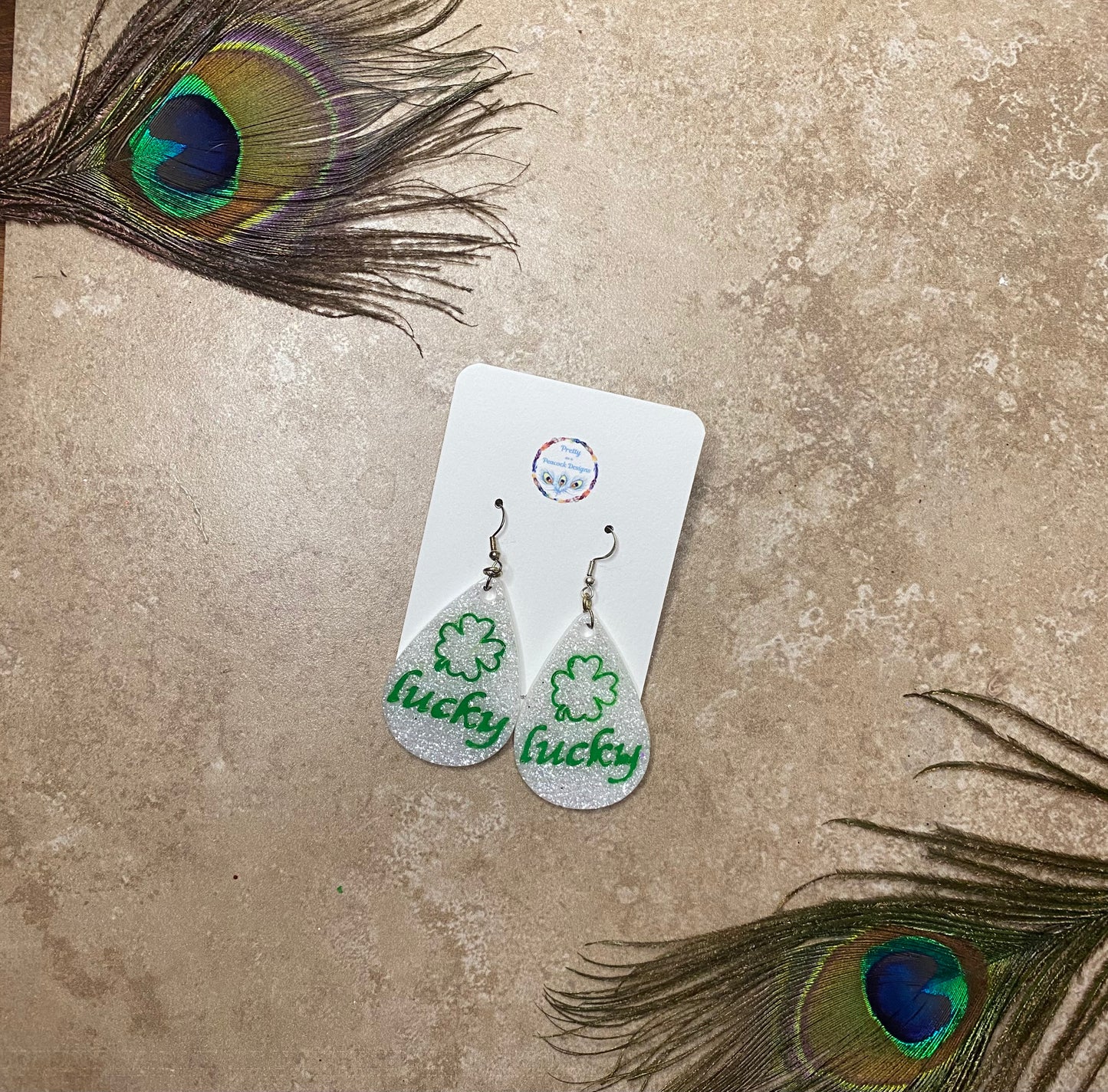 Large Tear Drop Earrings