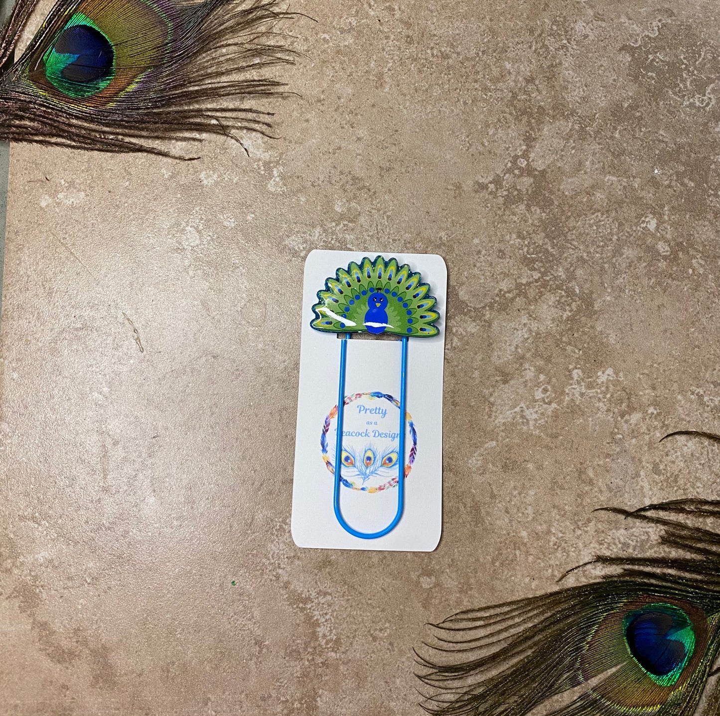 Peacock Bookmark