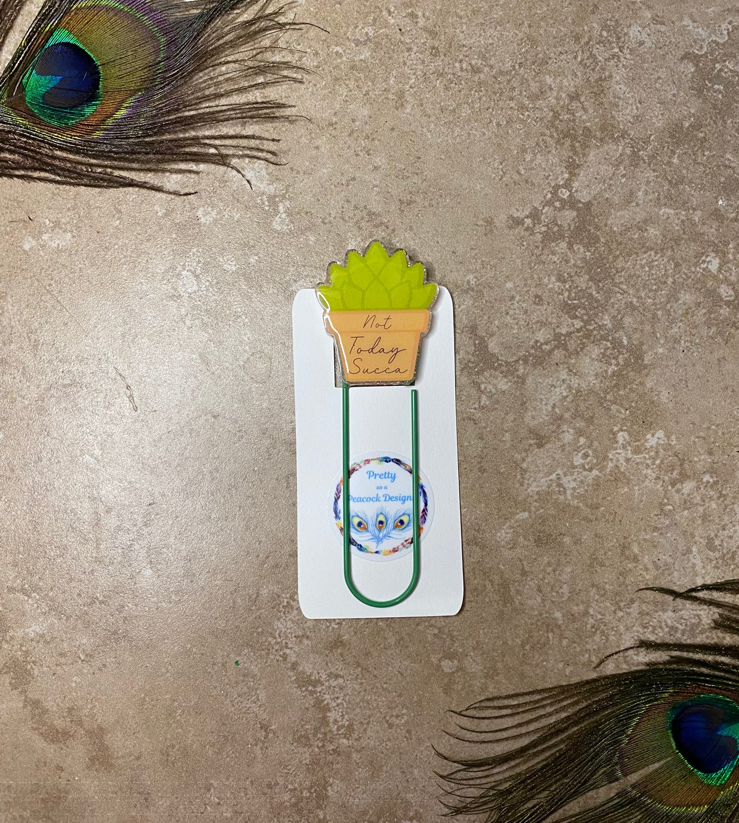 Succulent Bookmark