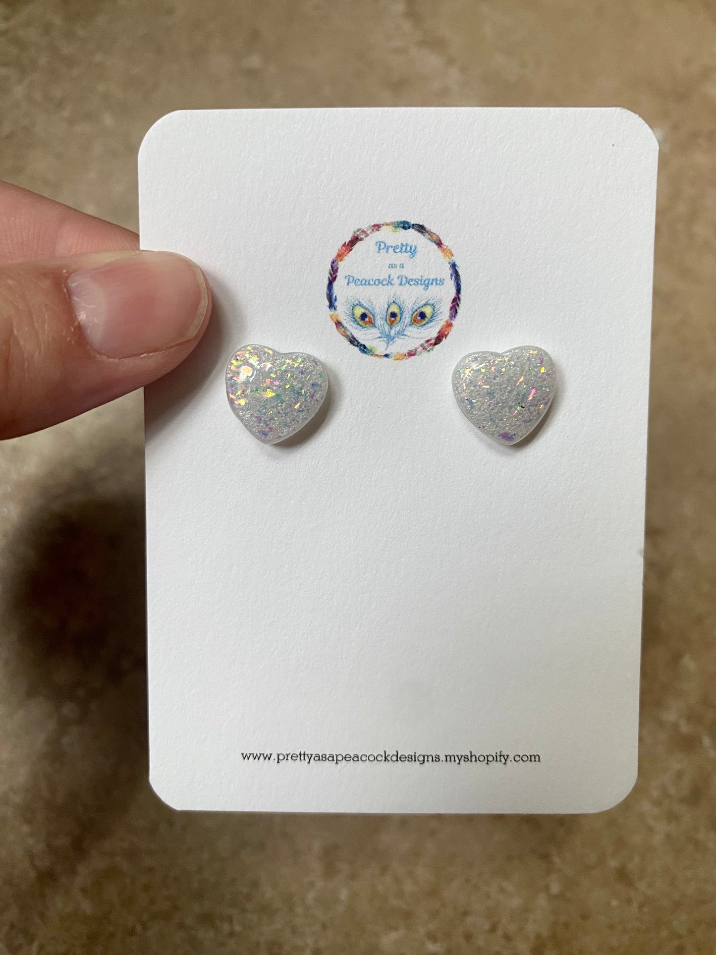 Heart Studs