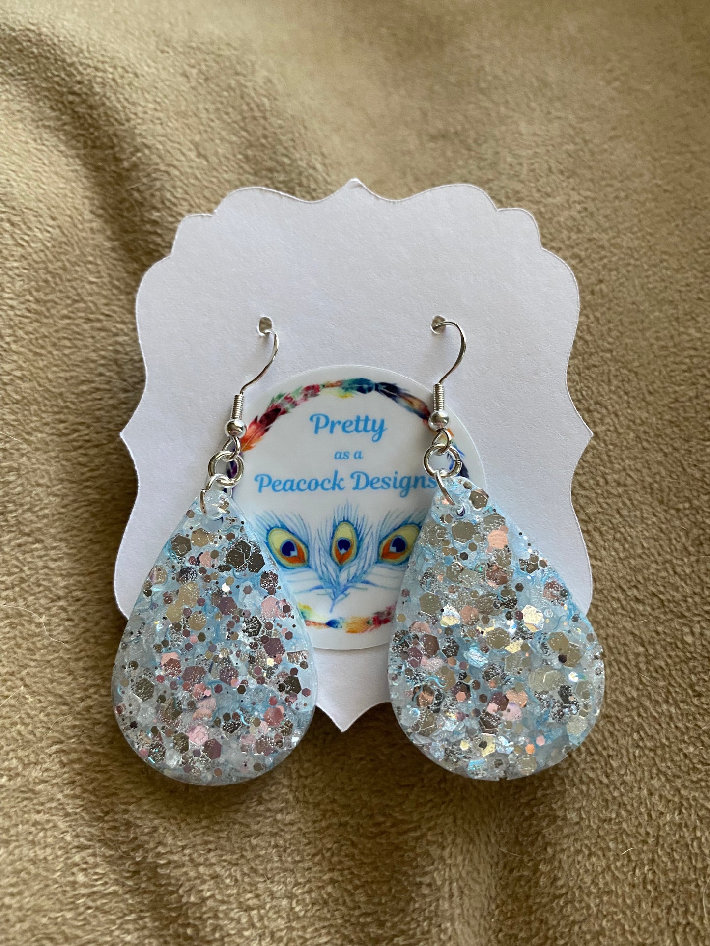 Custom Tear Drop Earrings