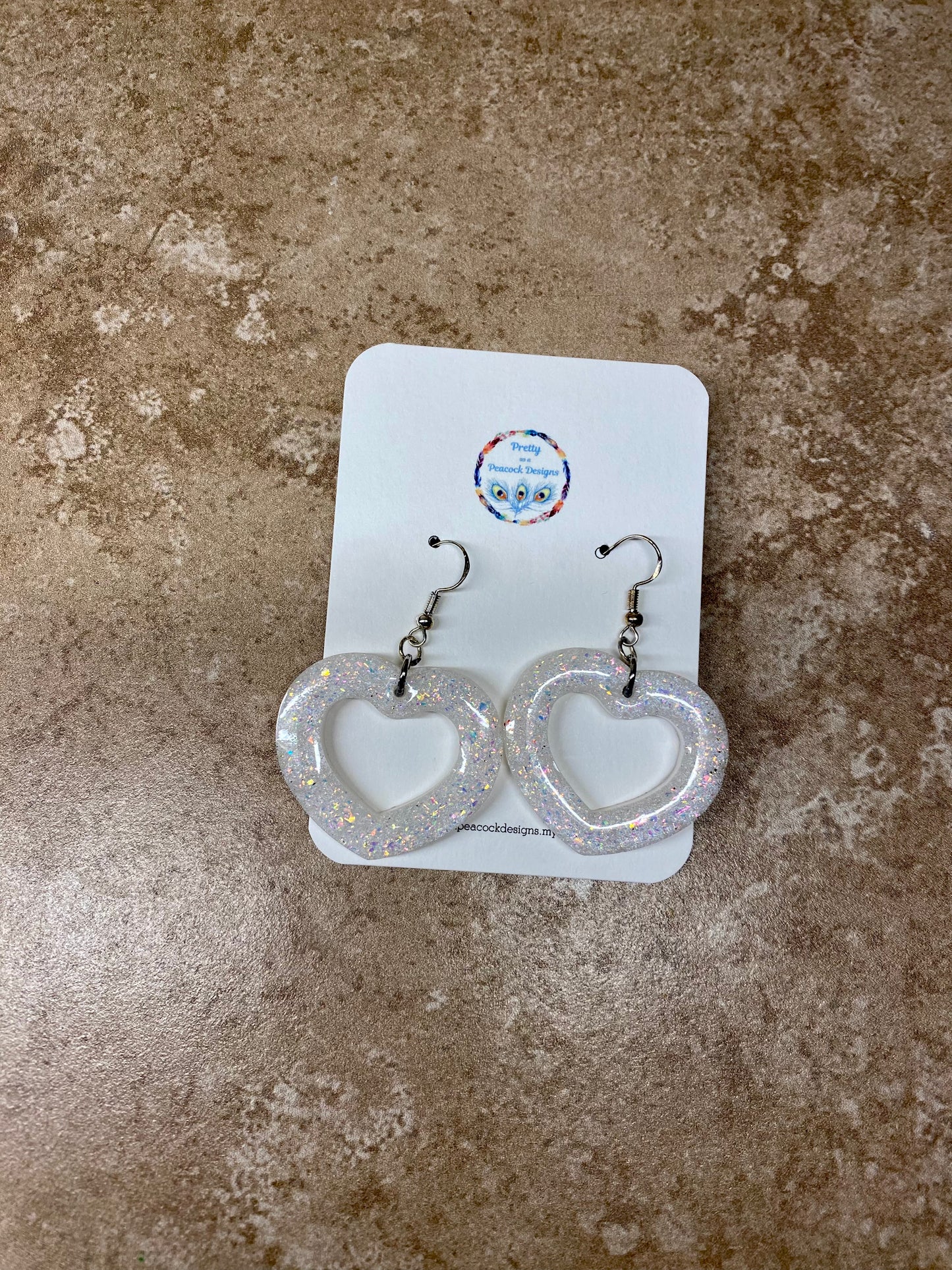 Large Heart Earrings