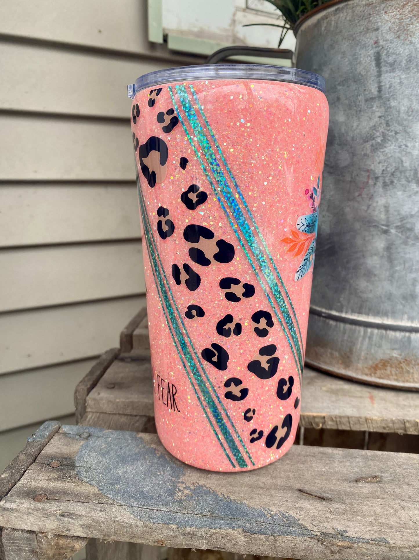 Courage Over Fear Tumbler