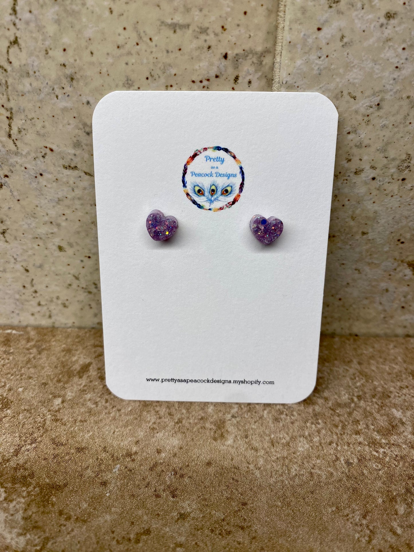 Mini Heart Stud Earrings