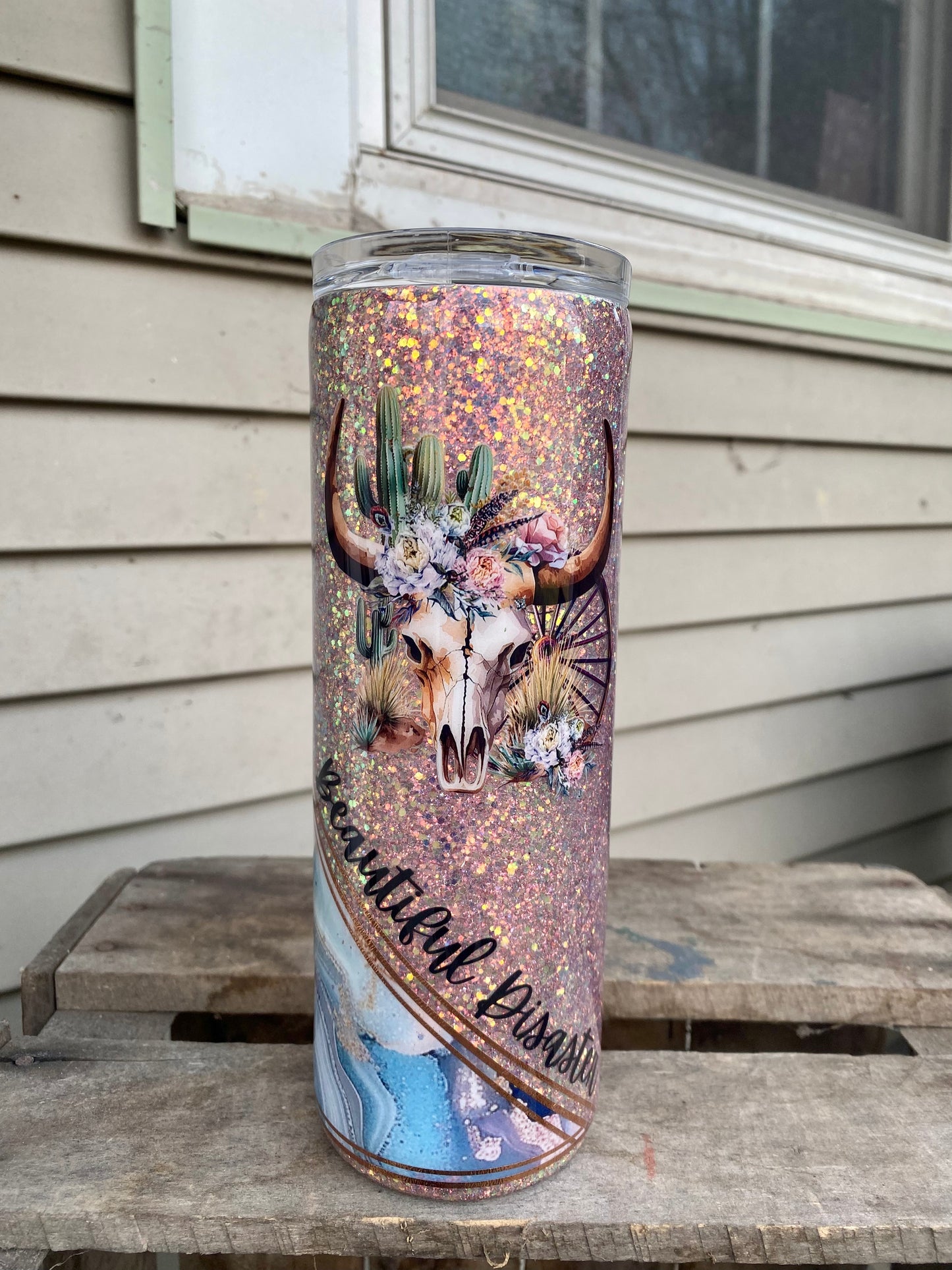 Beautiful Disaster Tumbler