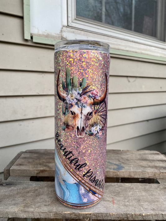 Beautiful Disaster Tumbler