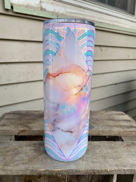Marble Swirl Tumbler