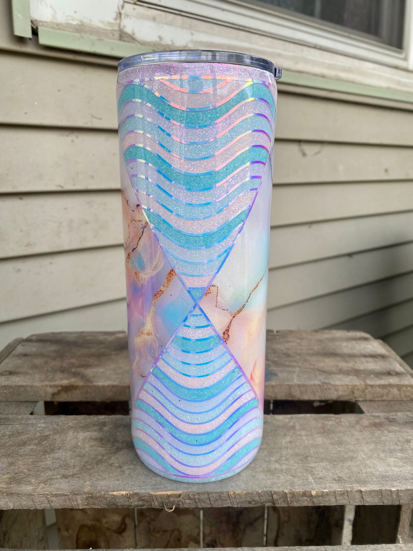 Marble Swirl Tumbler