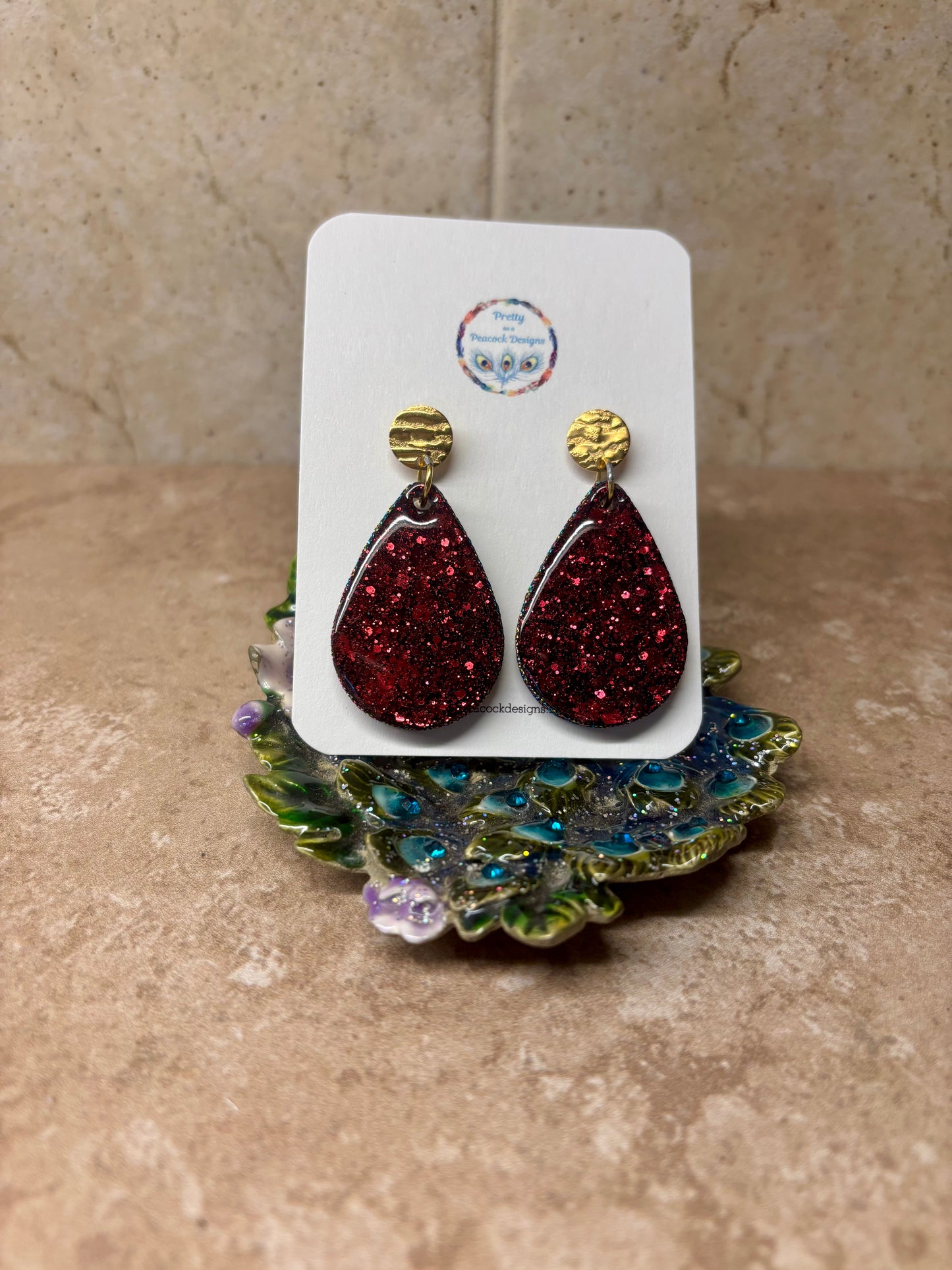 Small Tear Drop Earrings