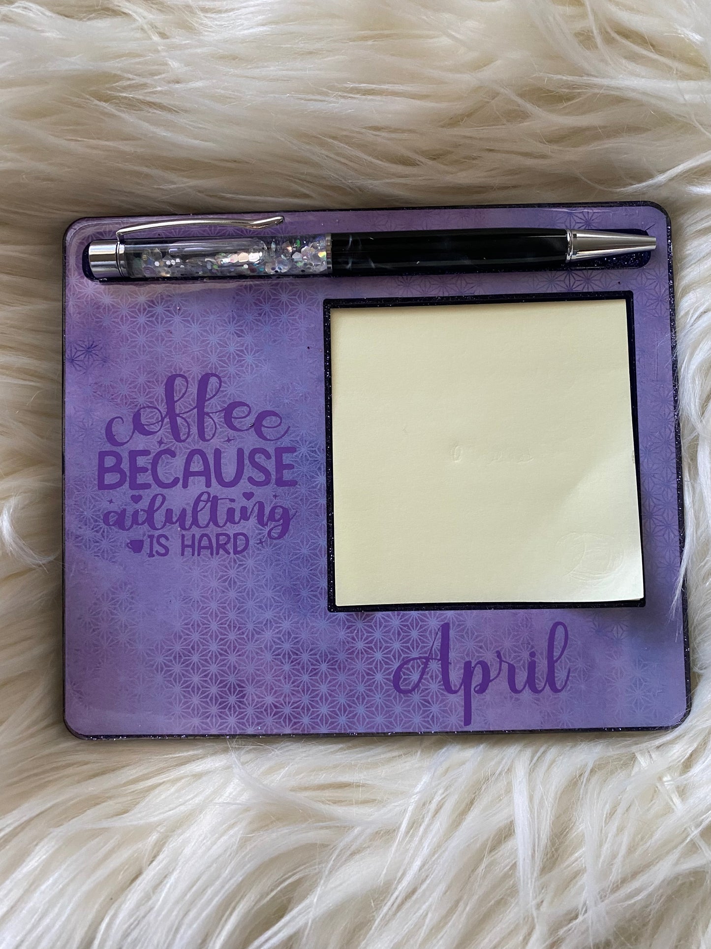 Custom Sticky Note Holder