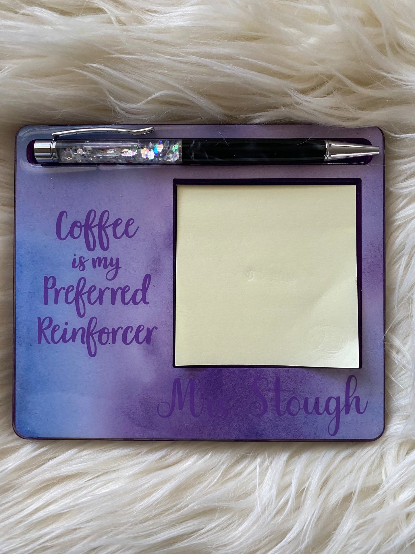 Custom Sticky Note Holder