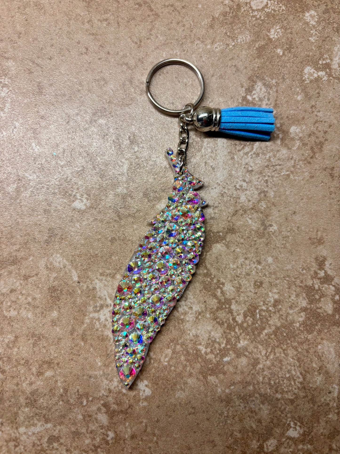 Feather Keychain