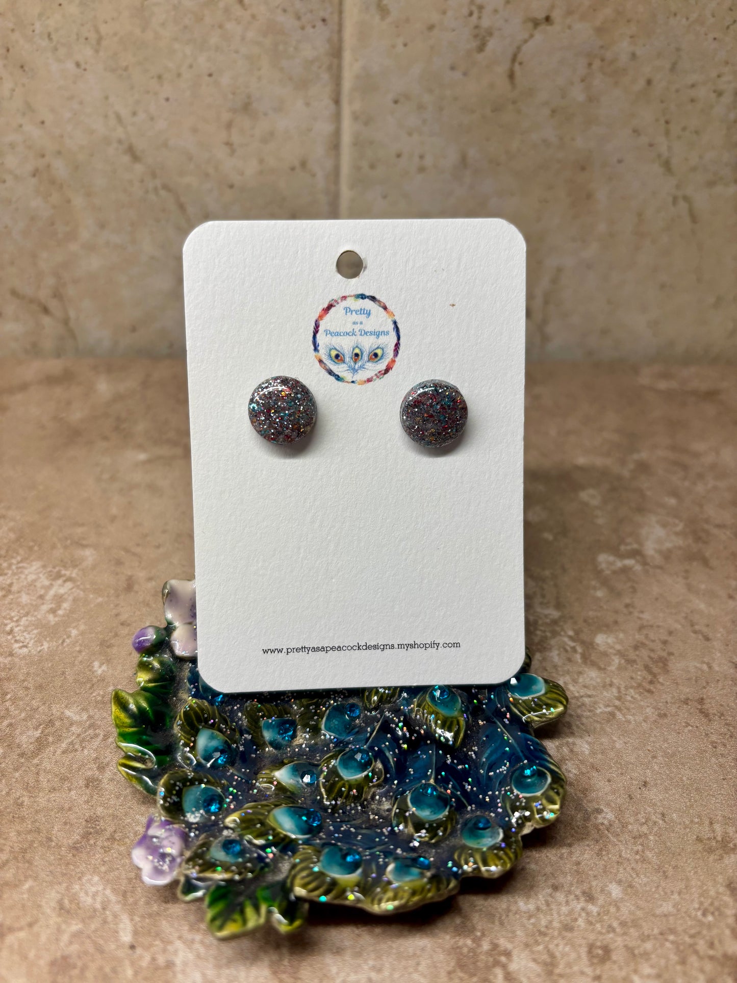 Blue, Red, Gold, & Silver Studs