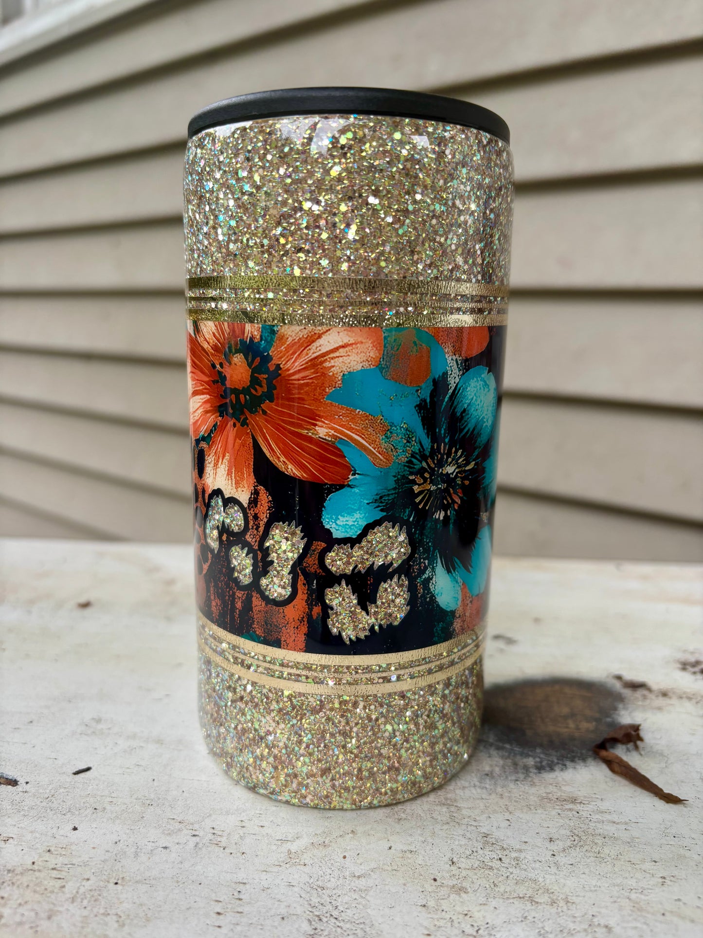 Golden Leopard Tumbler