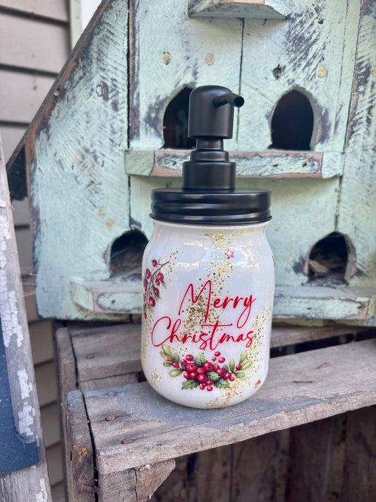 Christmas Soap/Lotion Dispenser