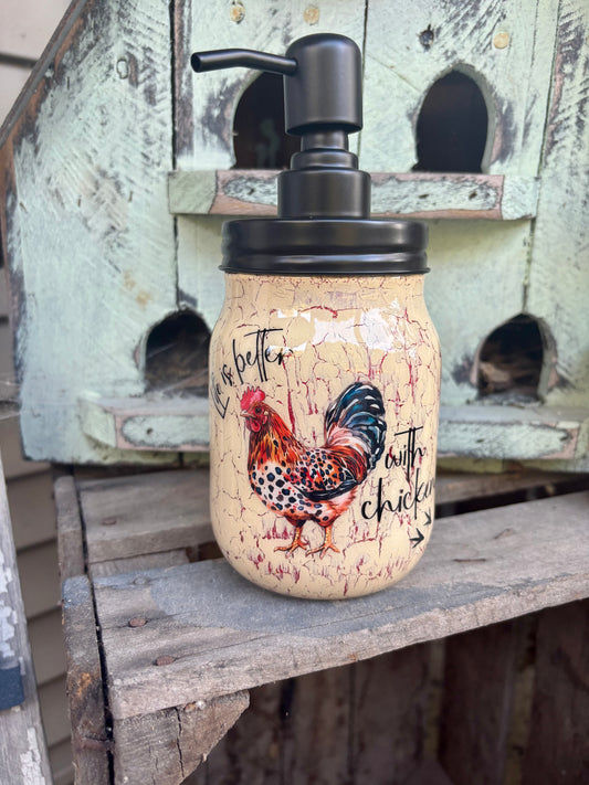 Chicken Soap/Lotion Dispenser
