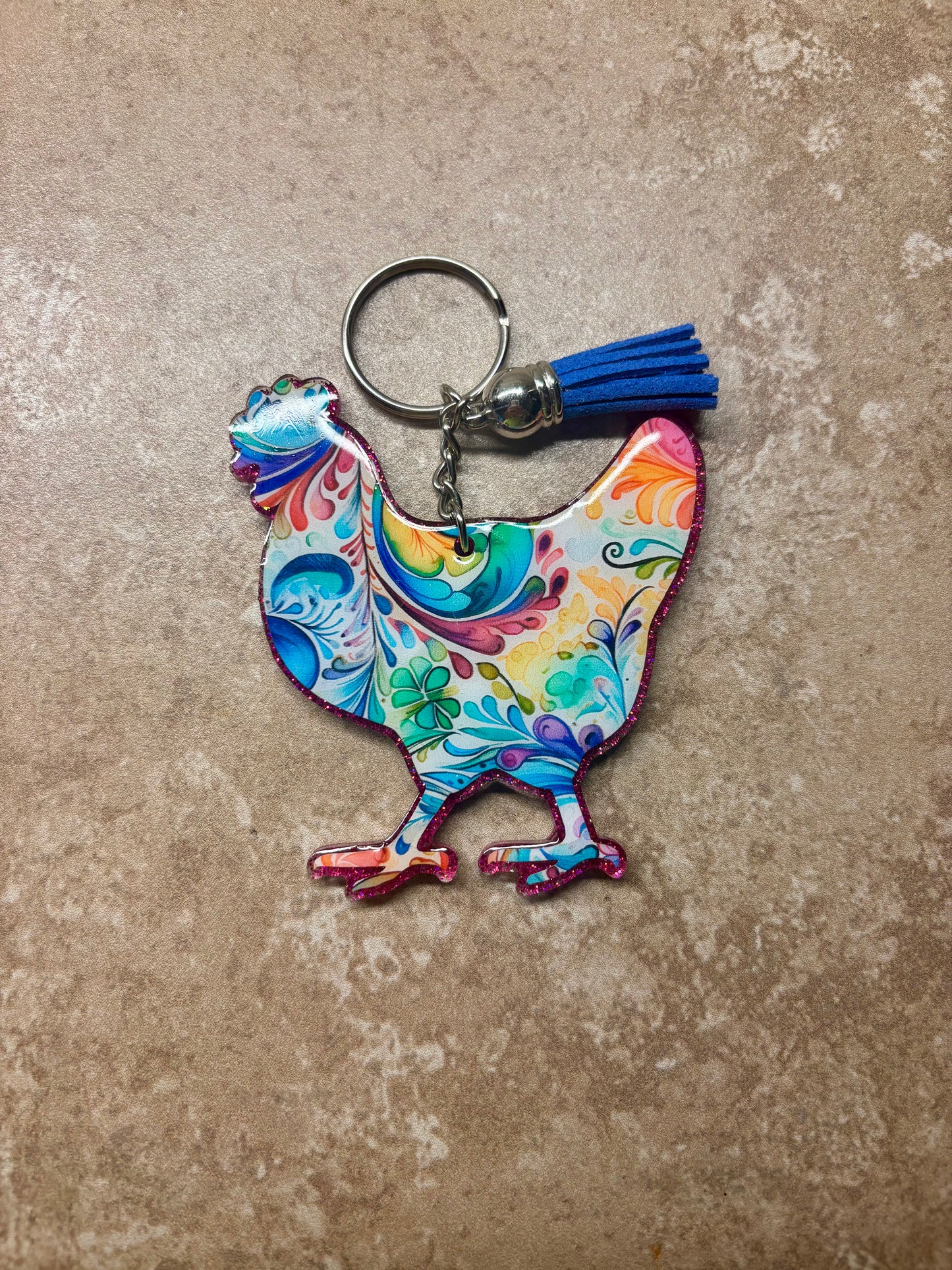 Chicken Keychain
