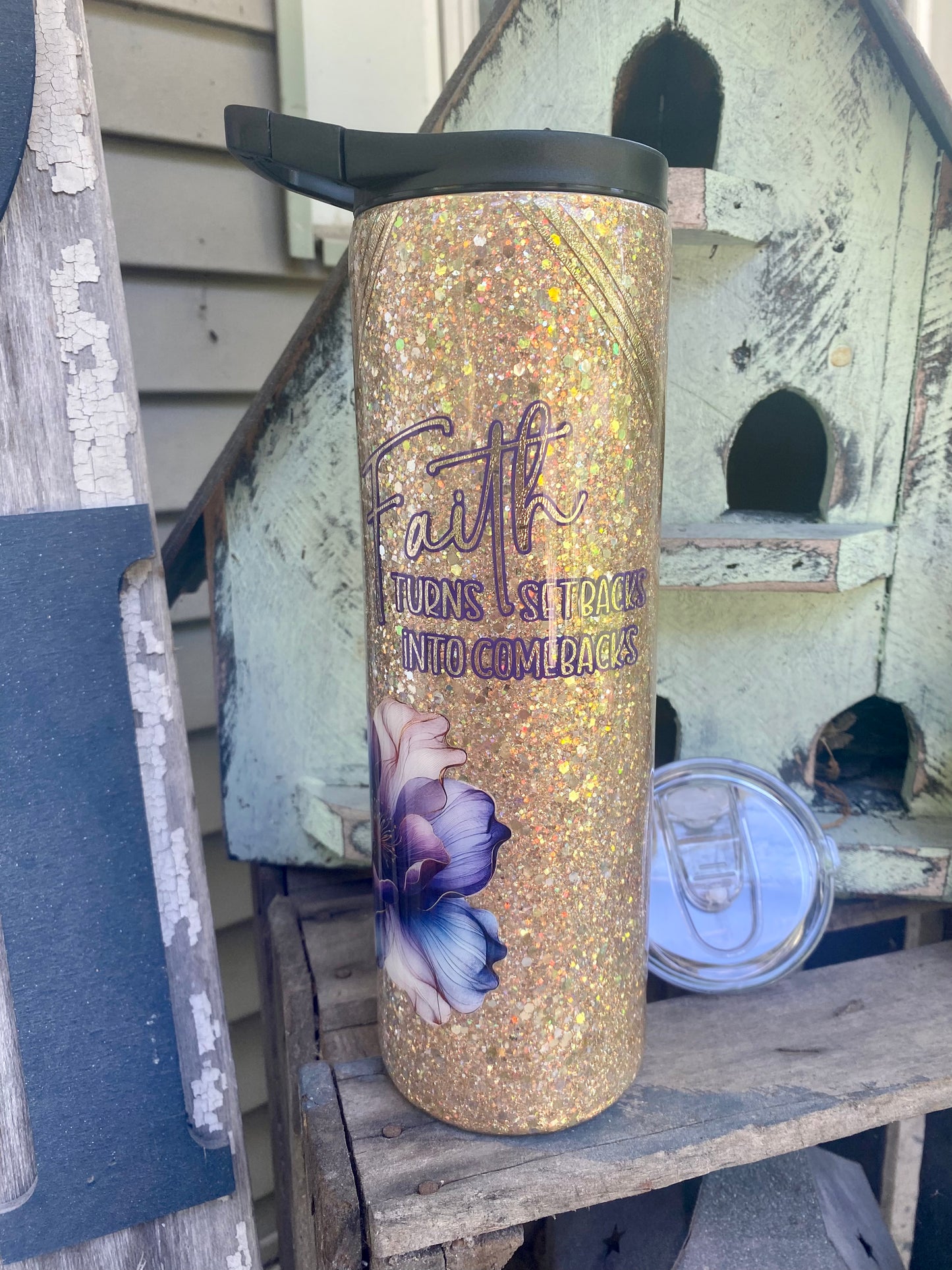 Faith Turns Setbacks Into Comebacks Tumbler