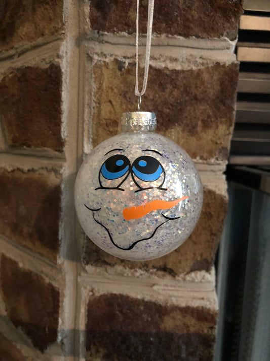 Custom Glitter Ornament