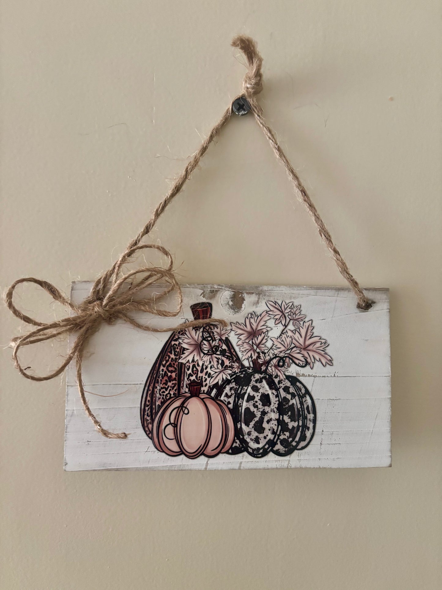 Wooden Sign