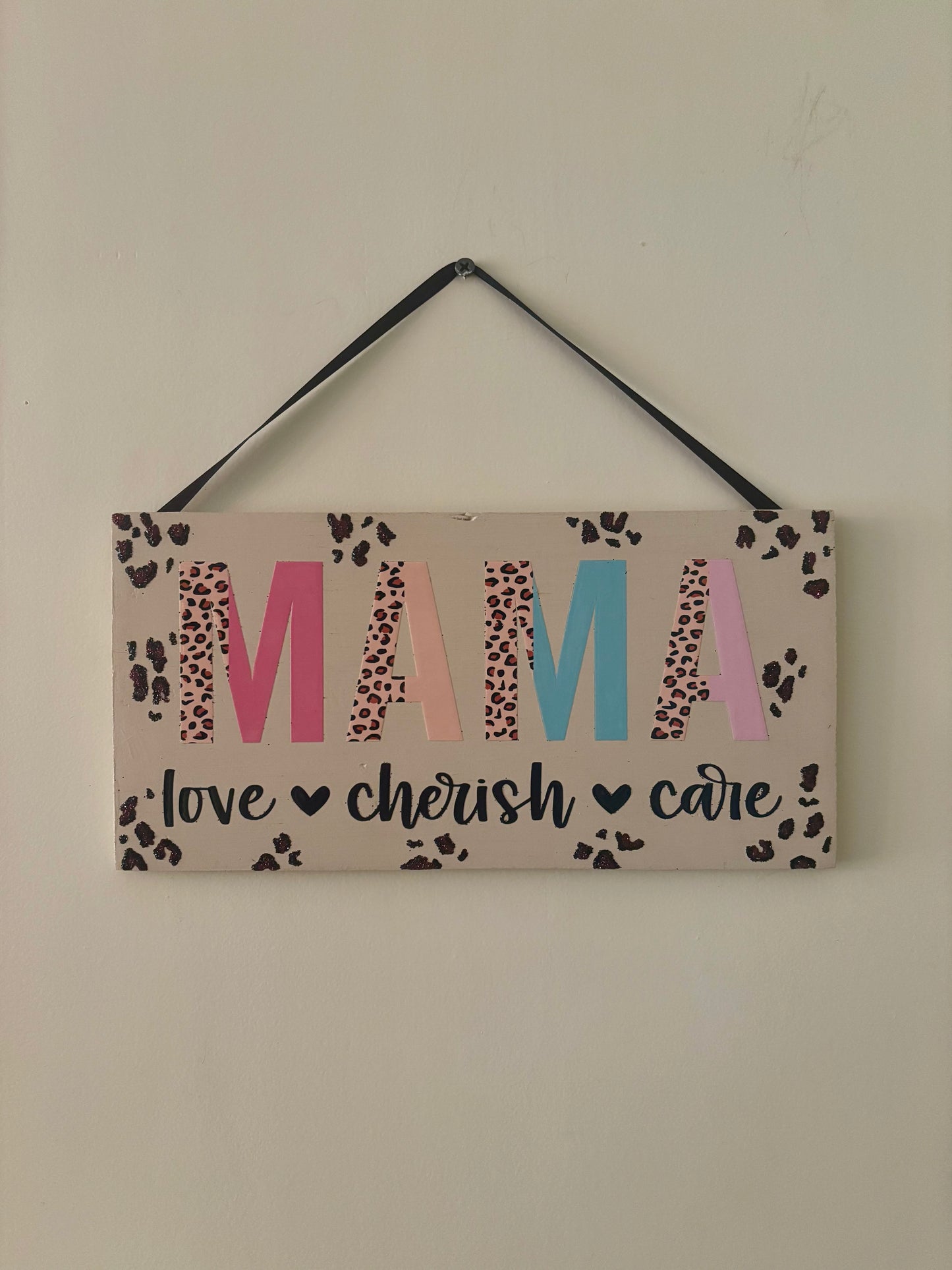 MAMA Wooden Sign