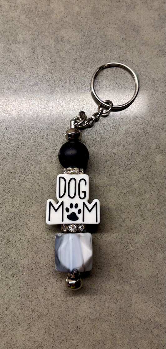 Dog Mom Keychain