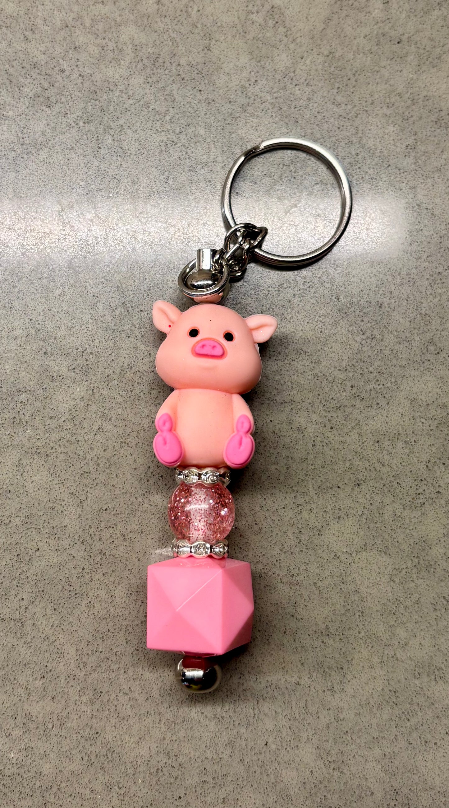Pig Keychain