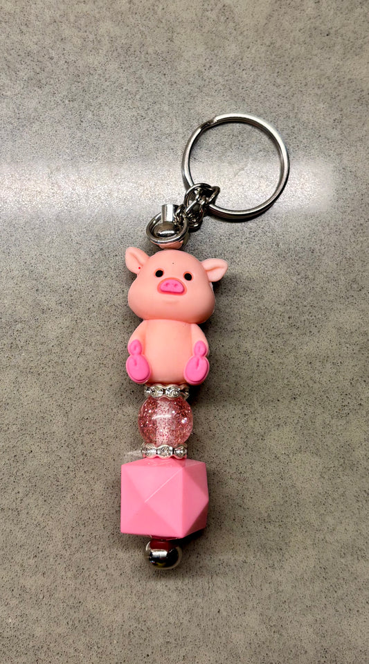Pig Keychain