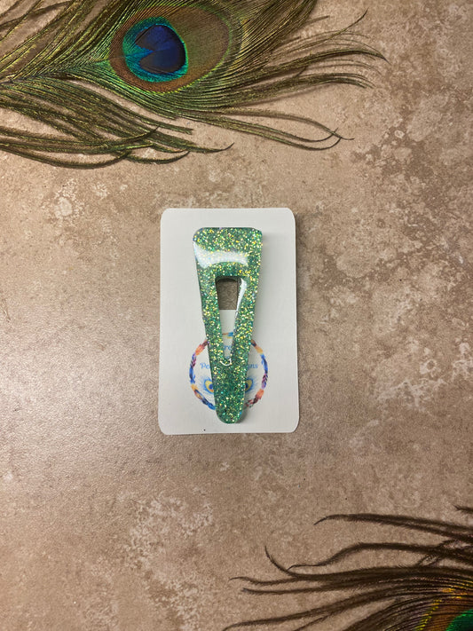 Lime Green Hair Clip