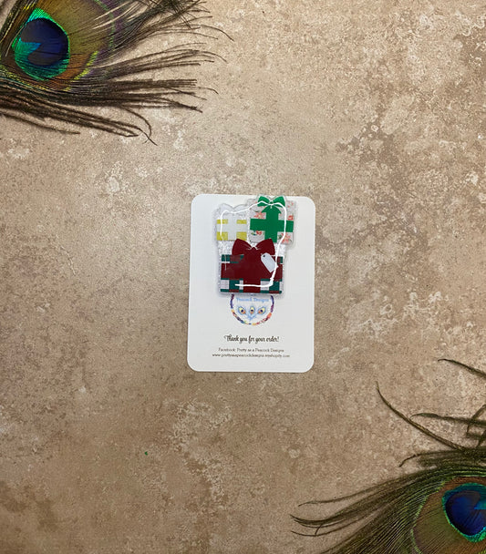 Presents Badge Reel Topper