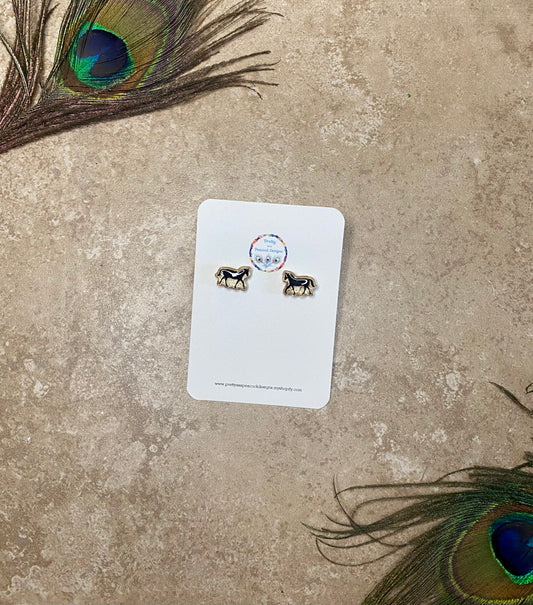 Horse Stud Earrings