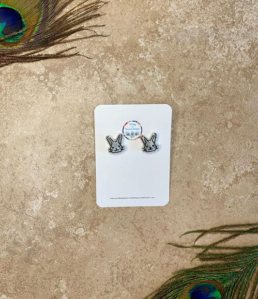 Bunny Stud Earrings