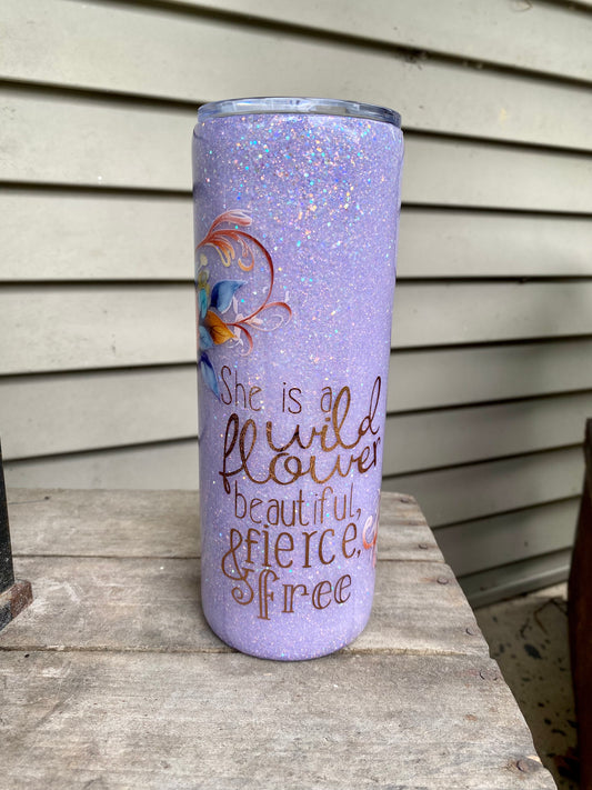Wild Flower Tumbler