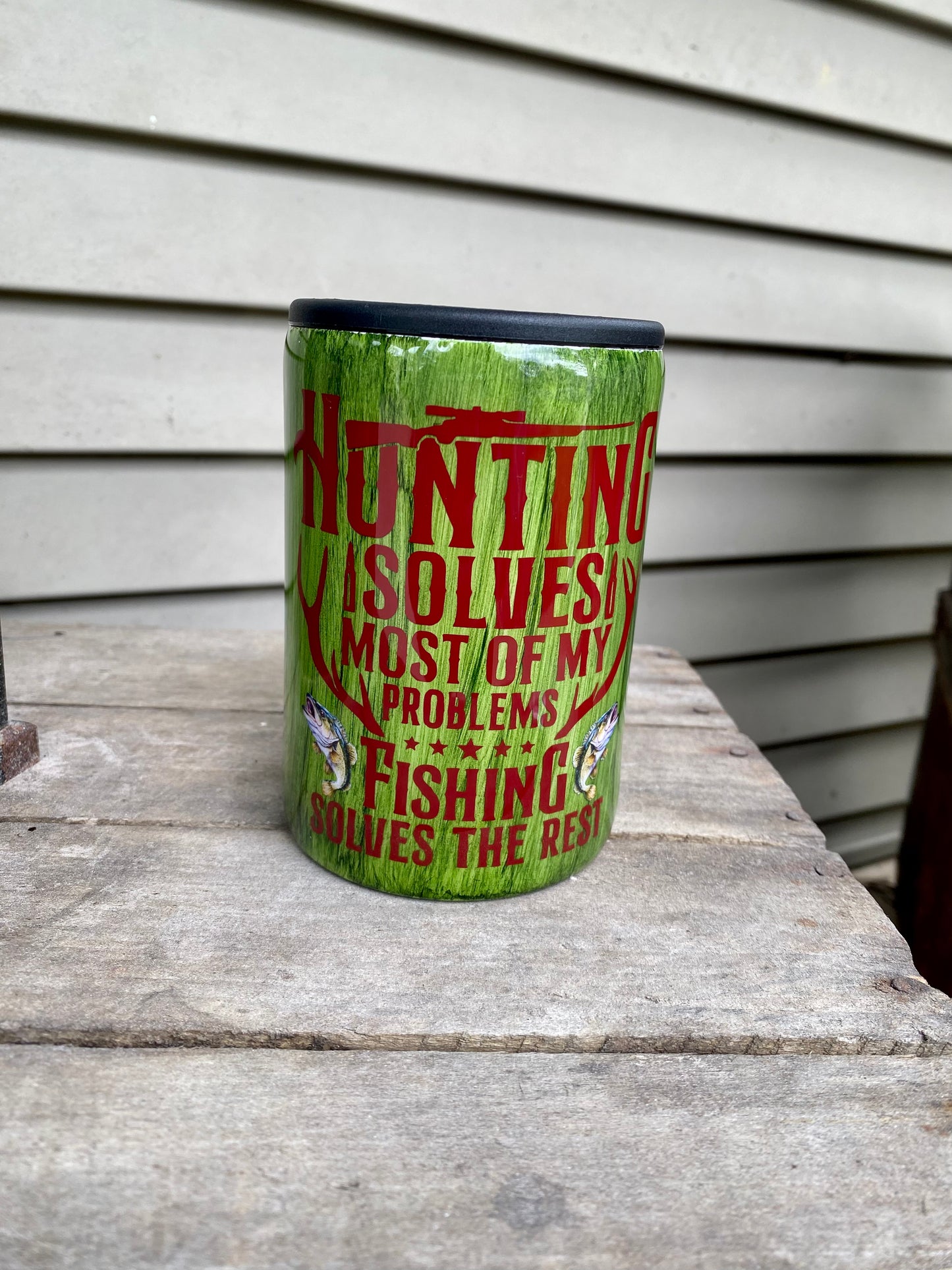 Hunting/Fishing Can Koozie