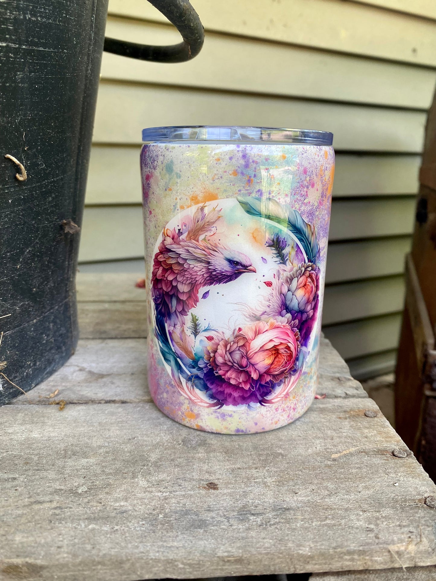 Eagle Flower Tumbler