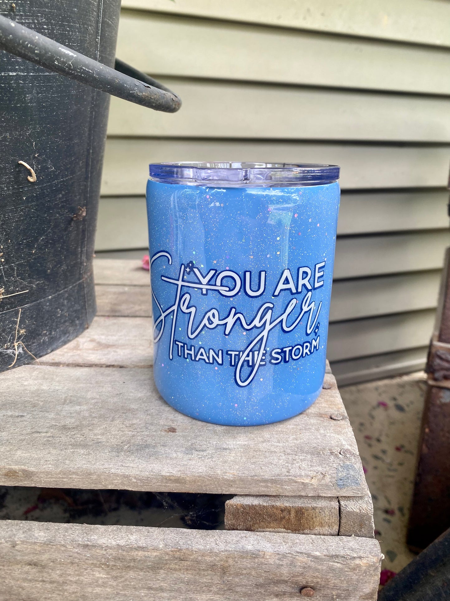 You are Stronger than the Storm Tumbler