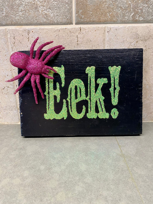 Halloween Wooden Sign