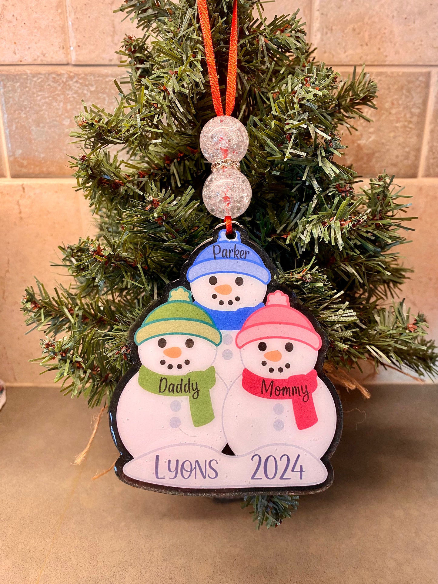2024 Custom Christmas Ornament