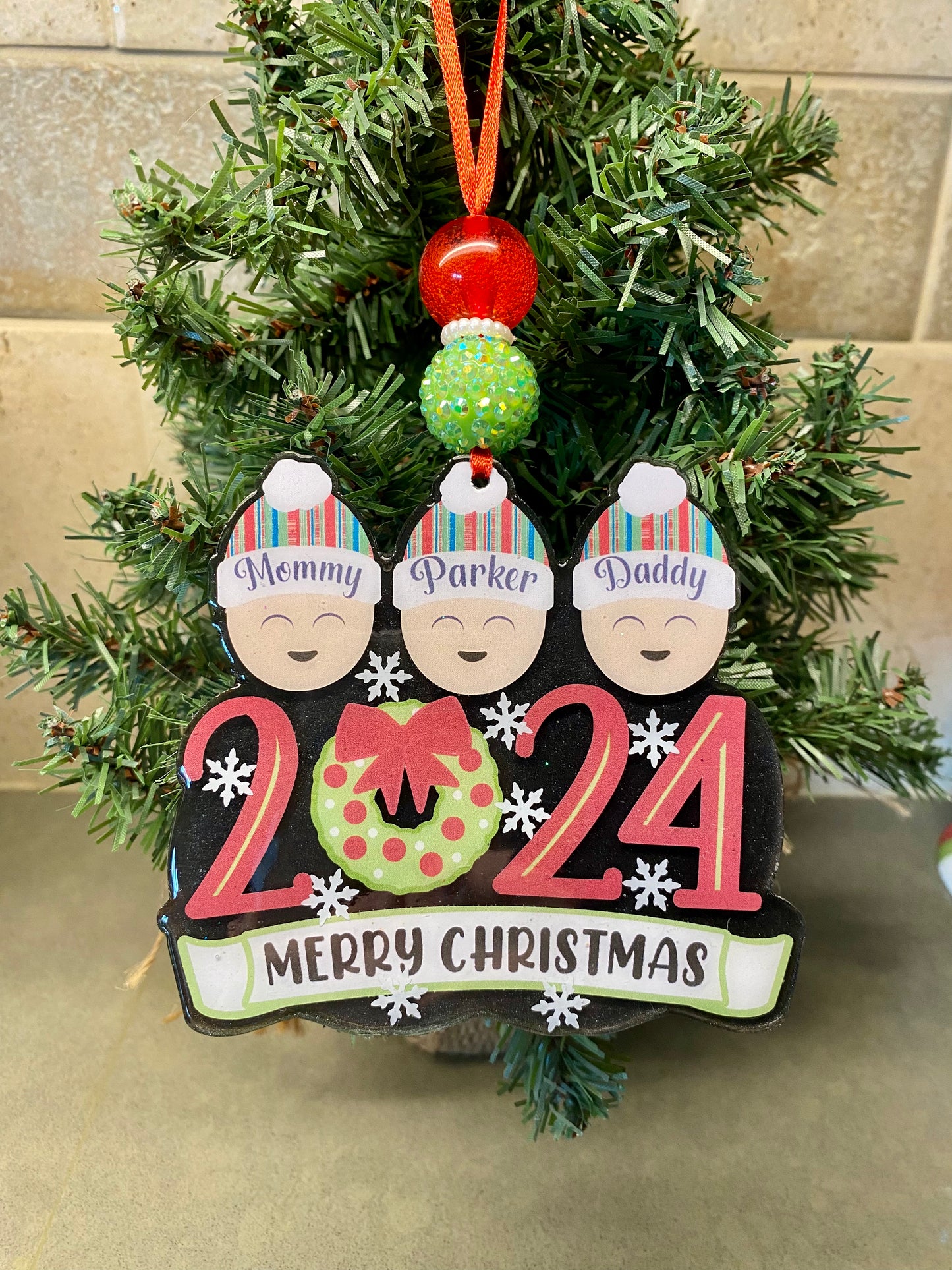 2024 Custom Christmas Ornament