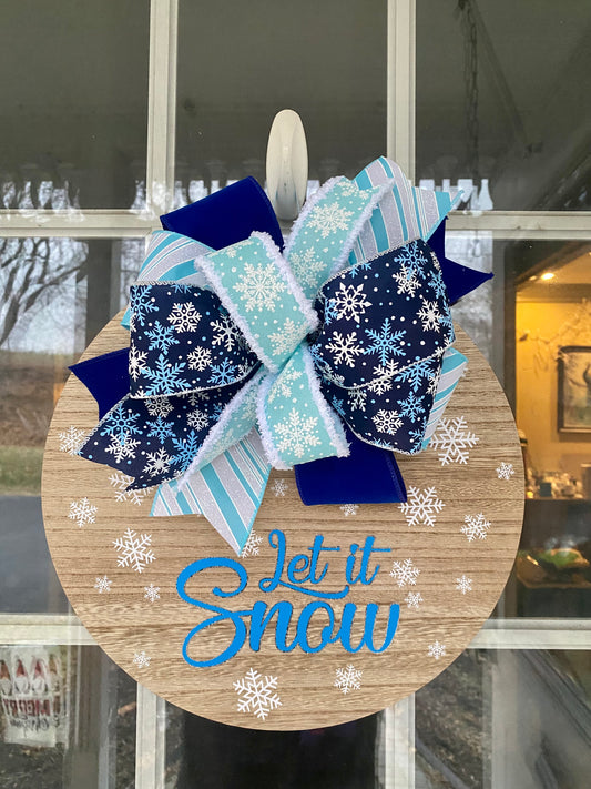 Let it Snow Door Hanger