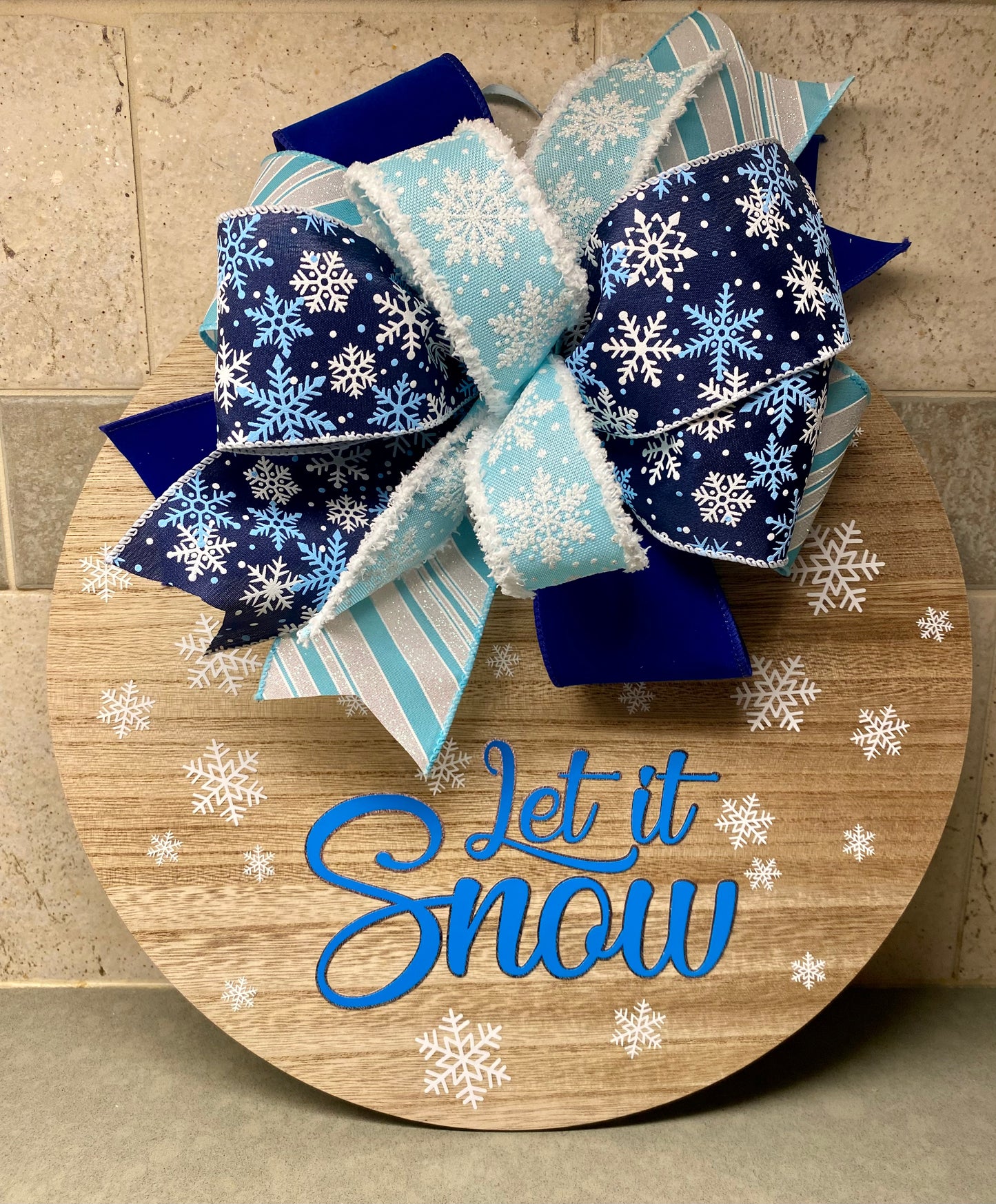 Let it Snow Door Hanger