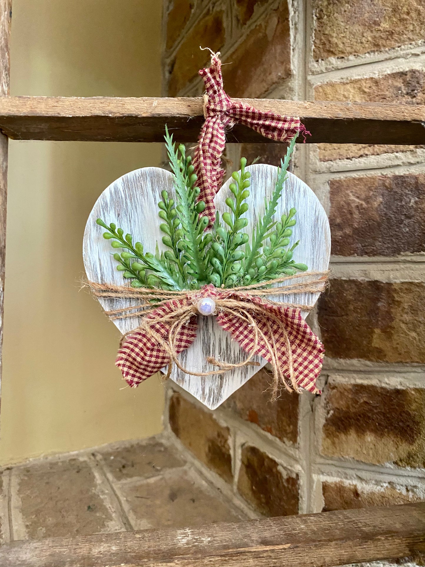 Rustic Hanging Heart