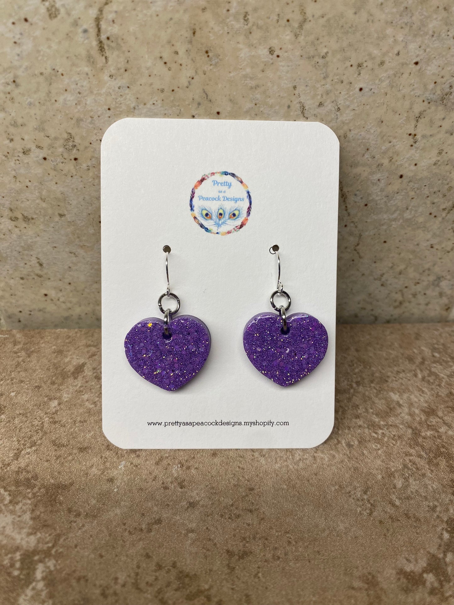 Small Heart Shaped Earrings